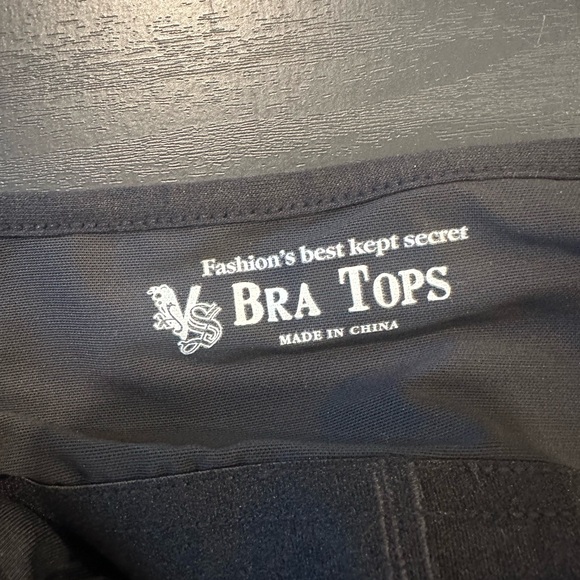 Black short dress with gold chains attached as necklace - Picture 2 of 3